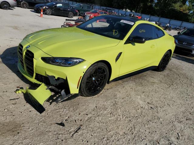 Lot #2522063871 2021 BMW M4 COMPETI salvage car