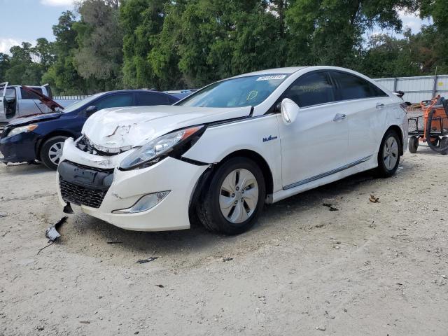 Lot #2469033779 2015 HYUNDAI SONATA HYB salvage car