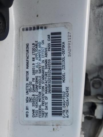 2003 Toyota Corolla Ce VIN: 1NXBR32E33Z048559 Lot: 50756344