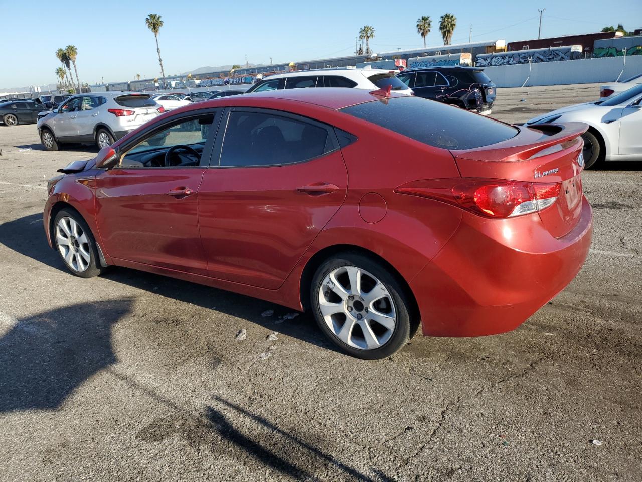 KMHDH4AE7DU690321 2013 Hyundai Elantra Gls