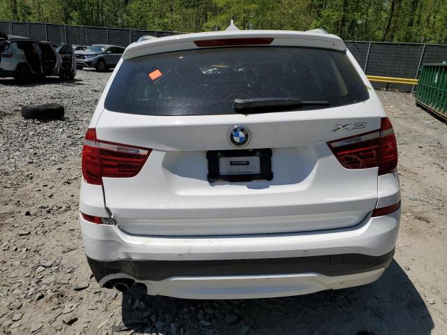 VIN 5UXWX9C52H0T01509 2017 BMW X3, Xdrive28I no.6