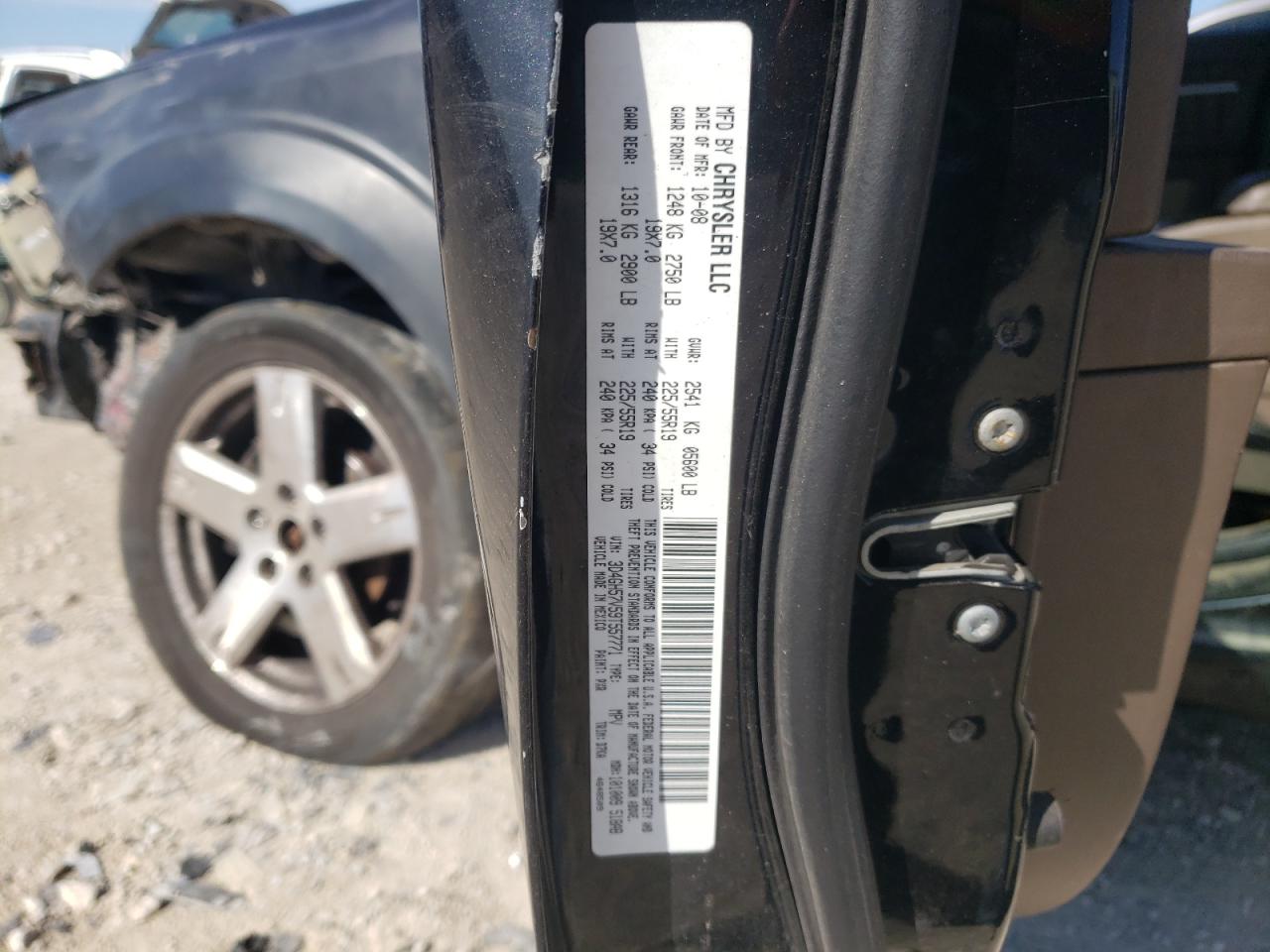 3D4GH57V59T557771 2009 Dodge Journey Sxt