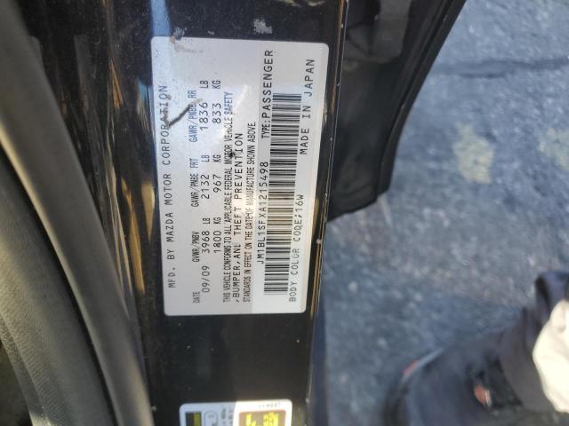 2010 Mazda 3 I VIN: JM1BL1SFXA1215498 Lot: 51871134