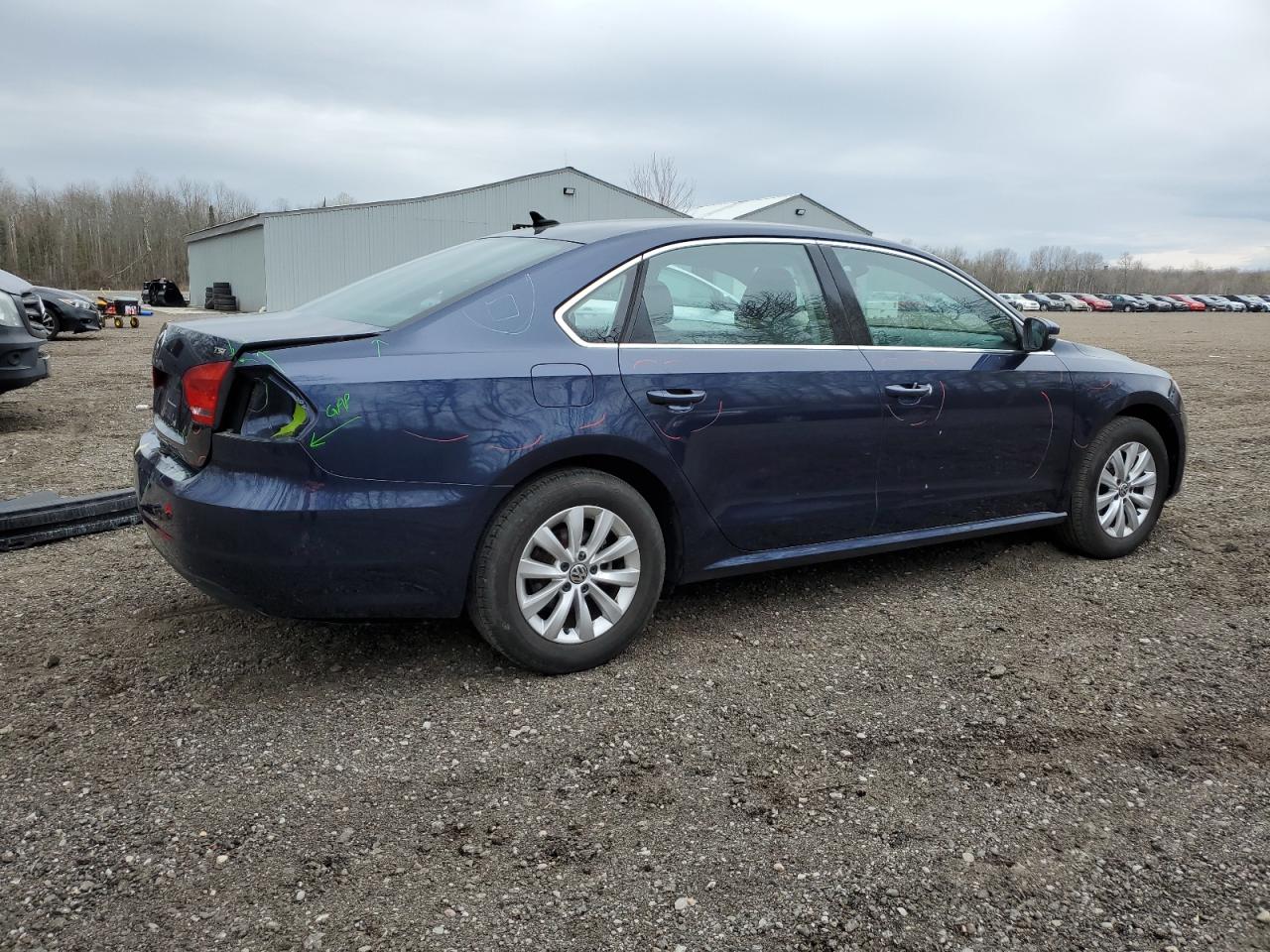 1VWAS7A33FC074811 2015 Volkswagen Passat S