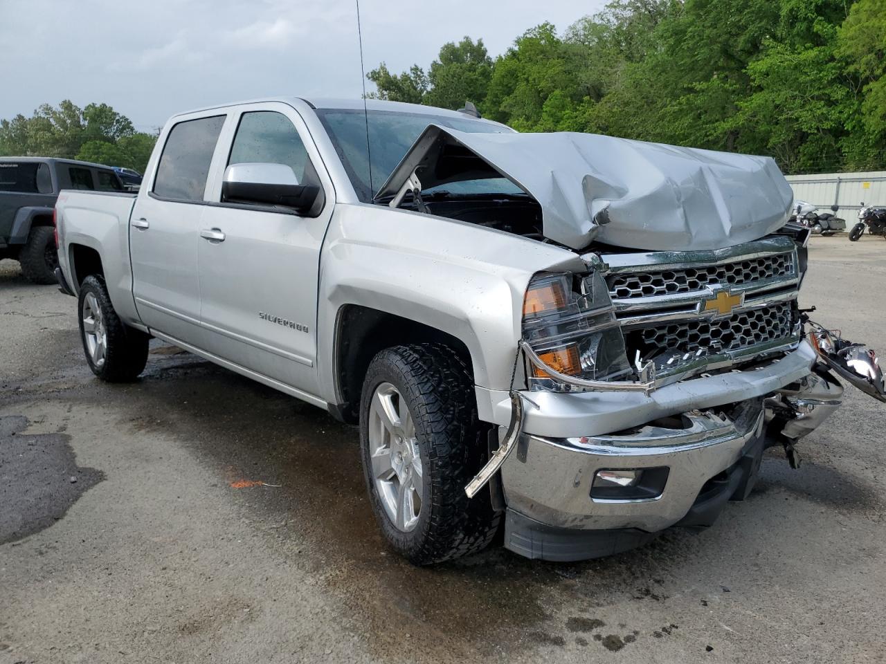 2015 Chevrolet Silverado K1500 Lt vin: 3GCUKREC0FG537524