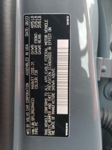 2024 VOLVO S60 PLUS 7JRL12FL2RG284633