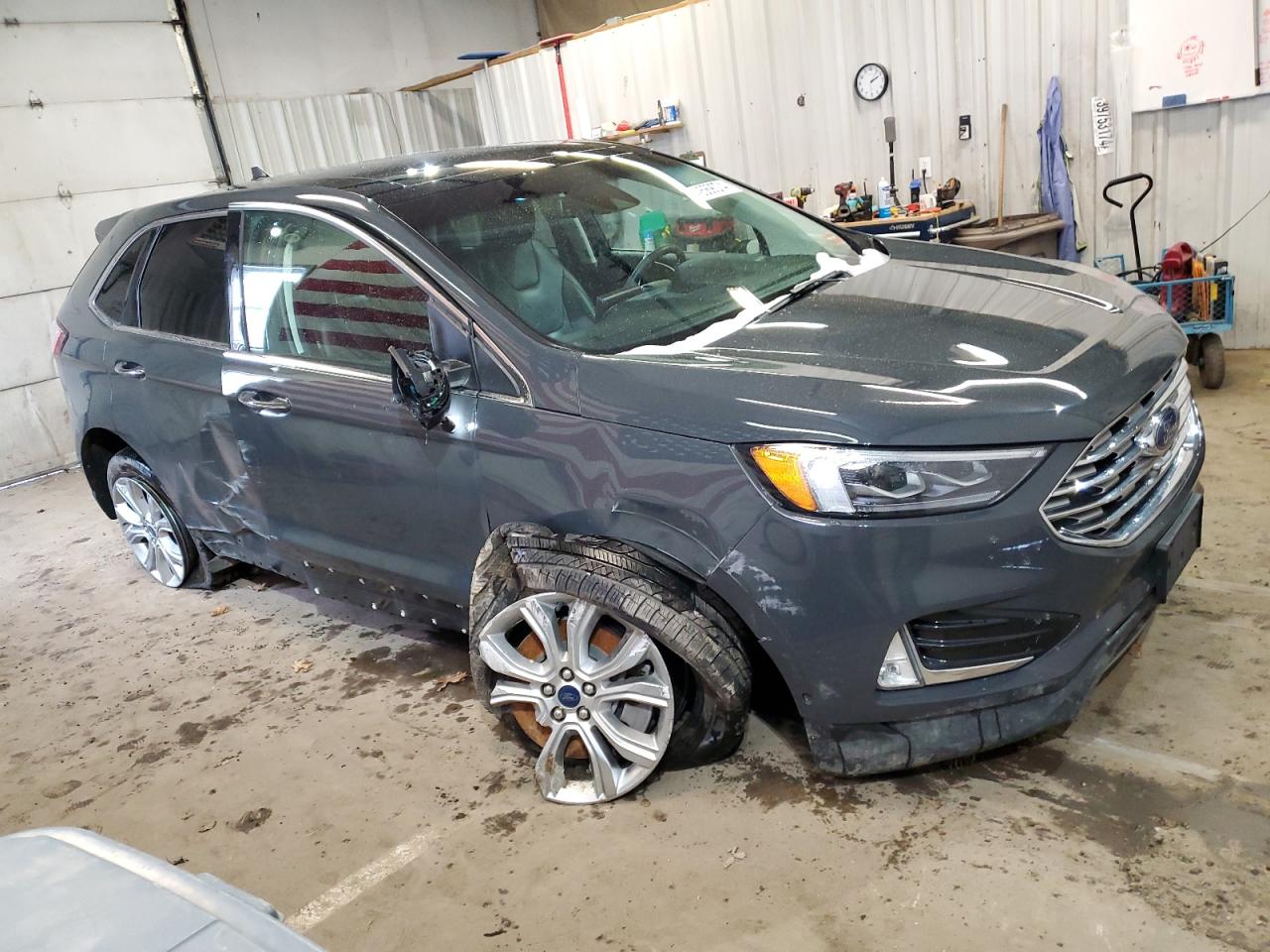 2021 Ford Edge Titanium vin: 2FMPK4K94MBA30503