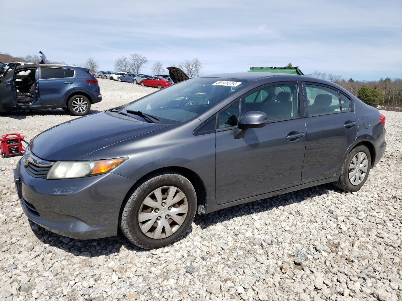 2HGFB2F58CH557999 2012 Honda Civic Lx