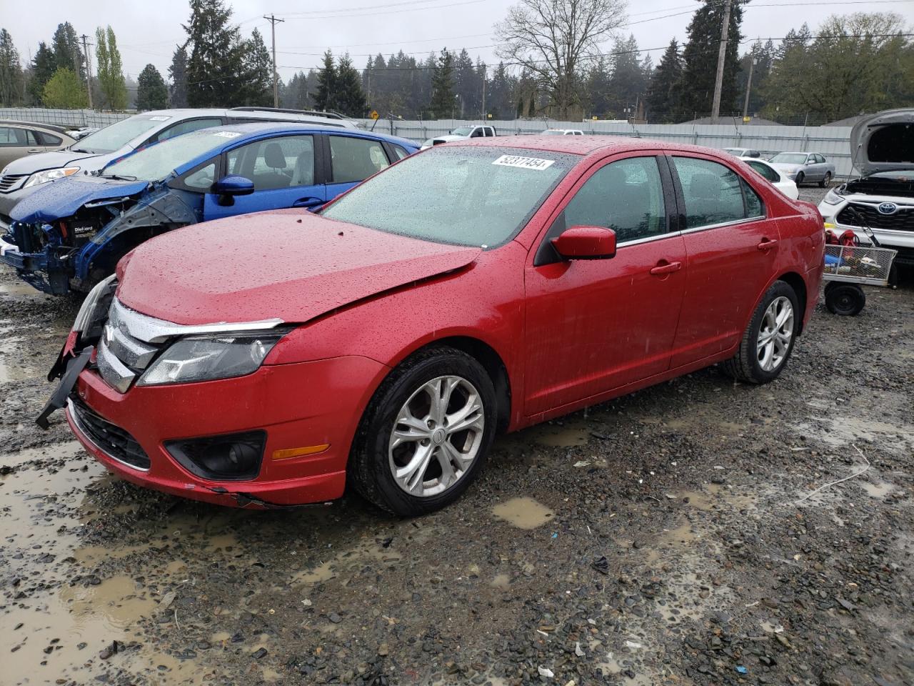 3FAHP0HA2CR384613 2012 Ford Fusion Se