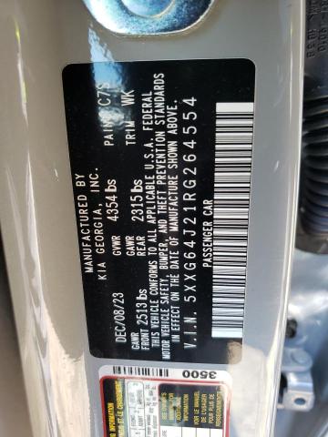 2024 Kia K5 Gt Line VIN: 5XXG64J21RG264554 Lot: 50980634