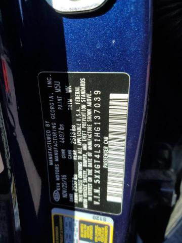 2017 Kia Optima Lx VIN: 5XXGT4L31HG137039 Lot: 51302754