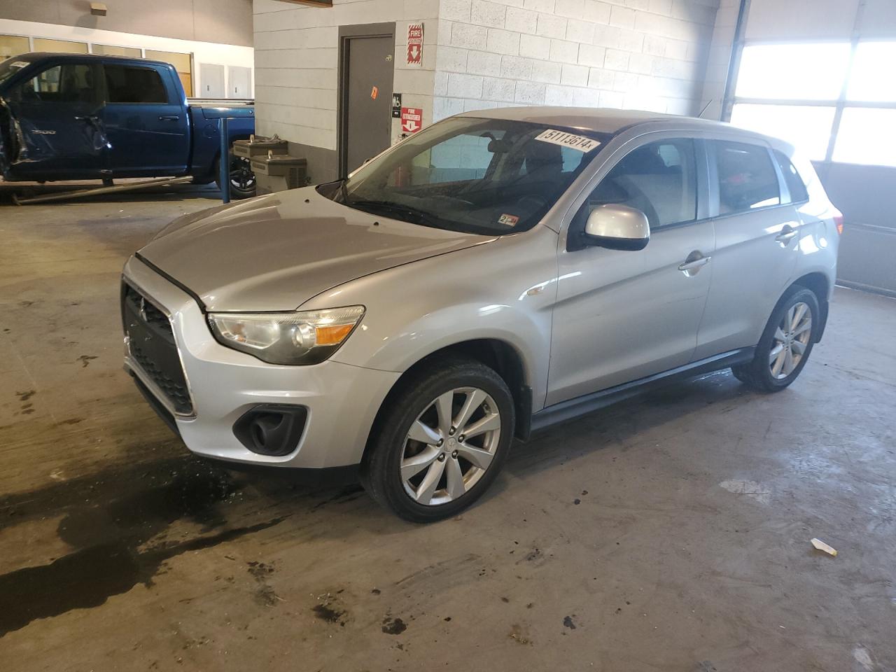 2014 Mitsubishi Outlander Sport Es vin: 4A4AP3AU0EE019671