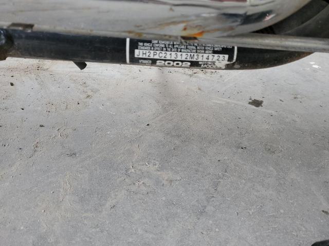2002 HONDA VT600 CD JH2PC21312M314723