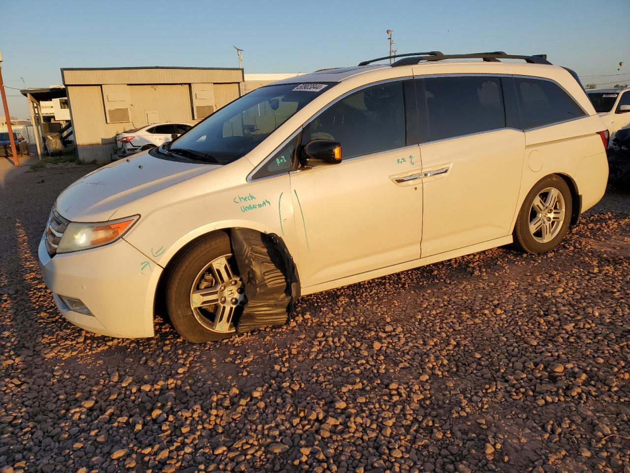 5FNRL5H98DB044074 2013 Honda Odyssey Touring