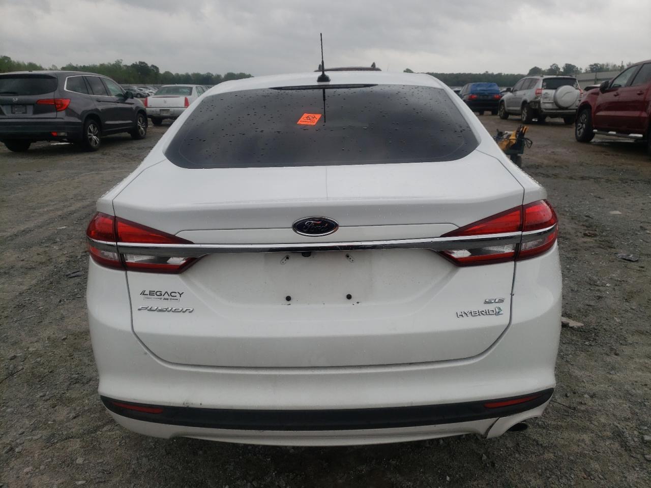 3FA6P0LU2JR181758 2018 Ford Fusion Se Hybrid