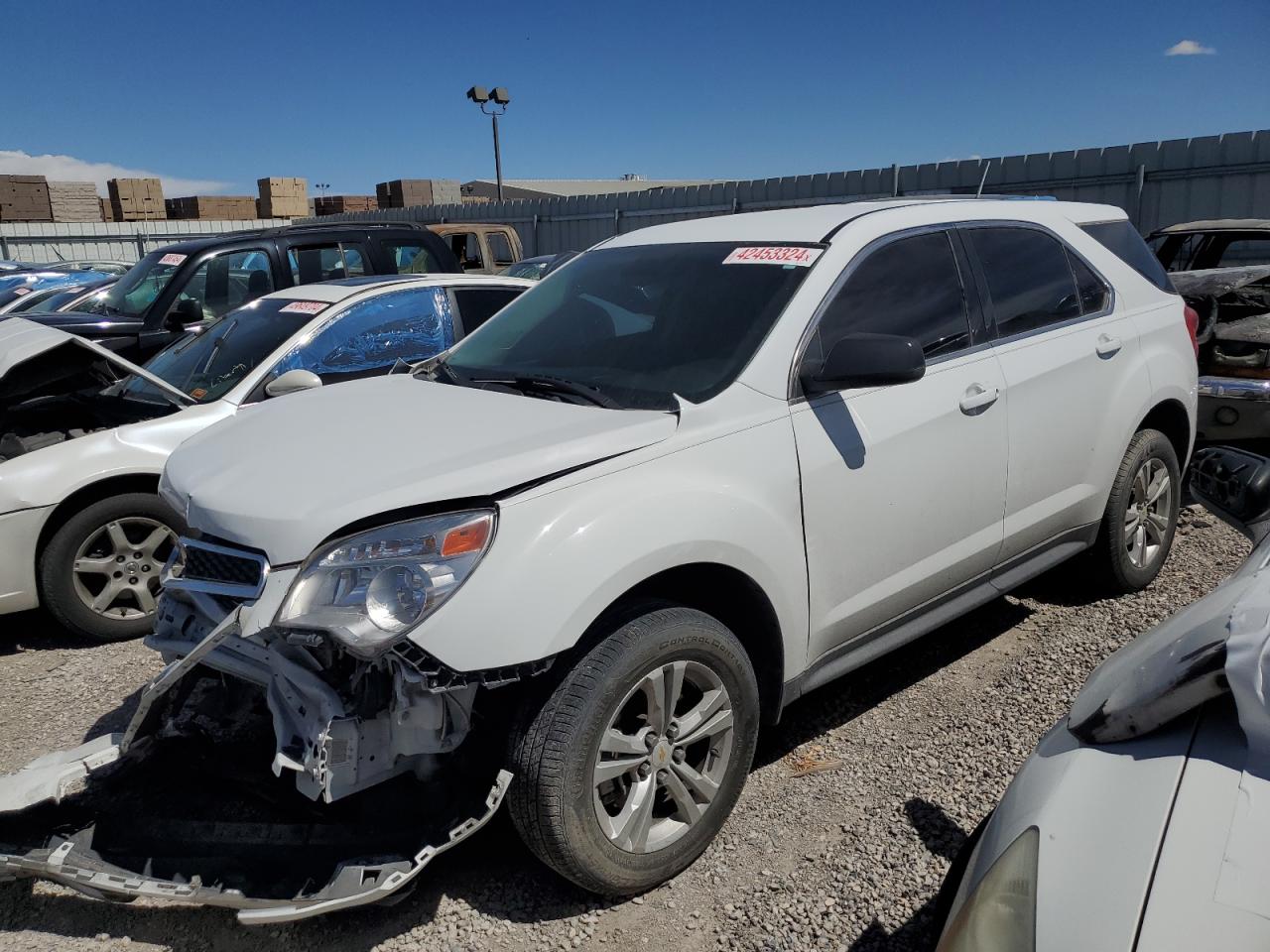 2GNALBEK7D1142106 2013 Chevrolet Equinox Ls