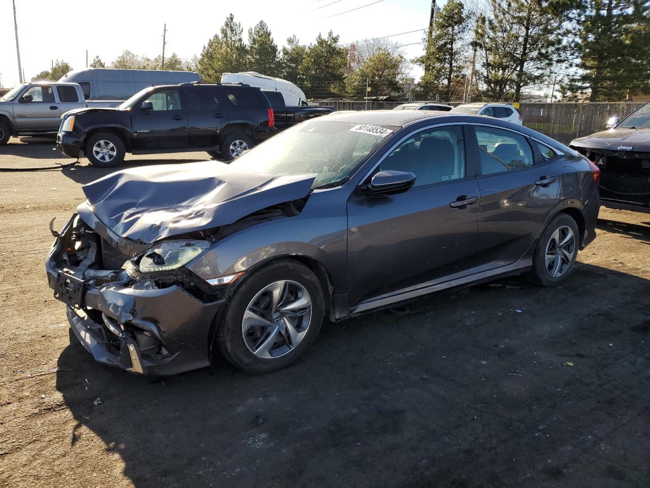 2019 Honda Civic Lx vin: 2HGFC2F61KH537310