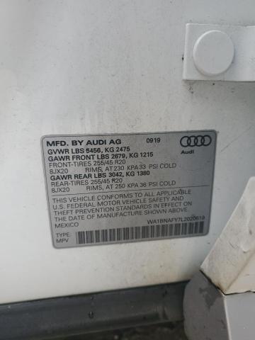 WA1BNAFY7L2020519 Audi Q5 PREMIUM 12