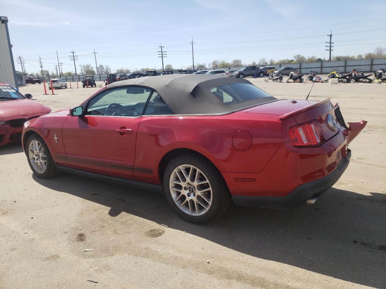 2012 Ford Mustang vin: 1ZVBP8EM9C5214973