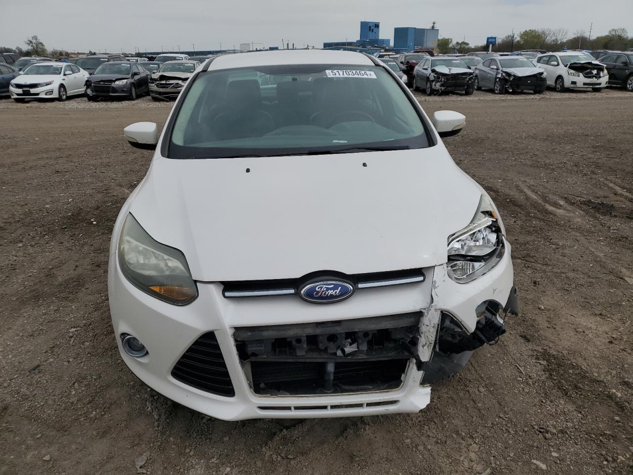 1FADP3J23EL222235 2014 Ford Focus Titanium