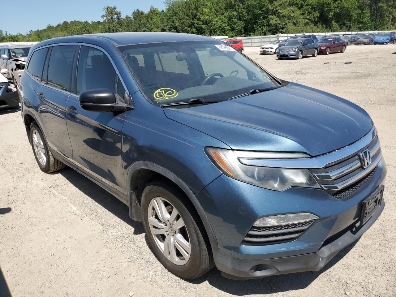 2016 Honda Pilot Lx vin: 5FNYF5H10GB015766