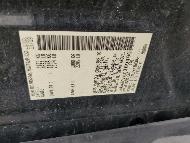 2020 NISSAN MAXIMA SV #3296224406