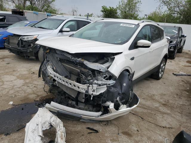 Lot #2475706185 2017 FORD ESCAPE TIT salvage car