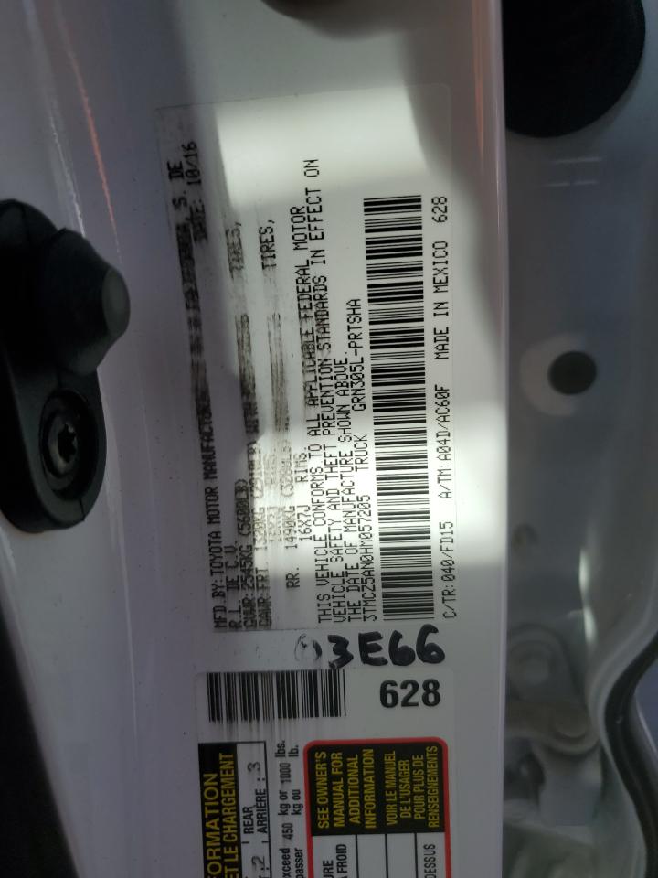 3TMCZ5AN0HM057205 2017 Toyota Tacoma Double Cab