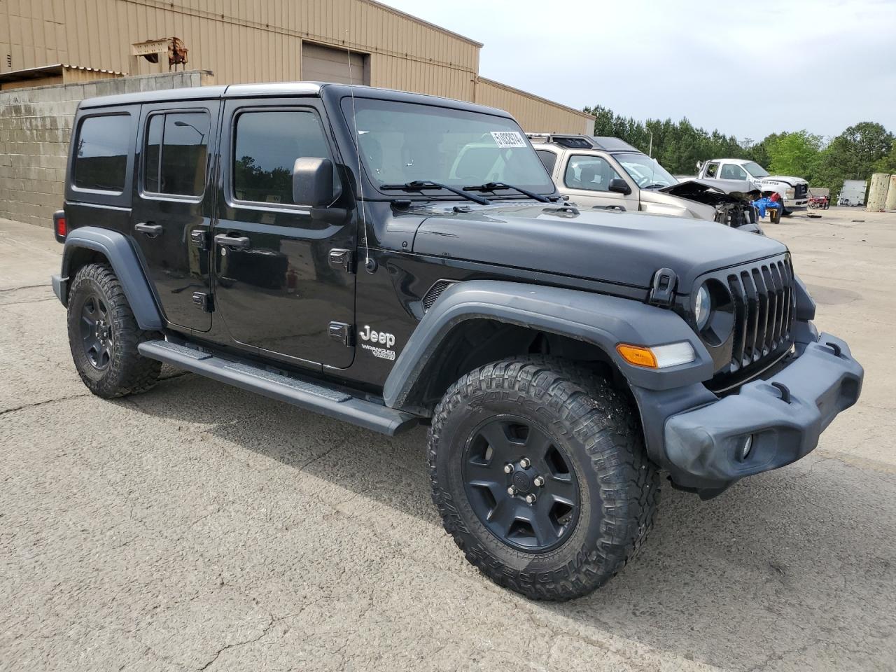 1C4HJXDN0KW531407 2019 Jeep Wrangler Unlimited Sport