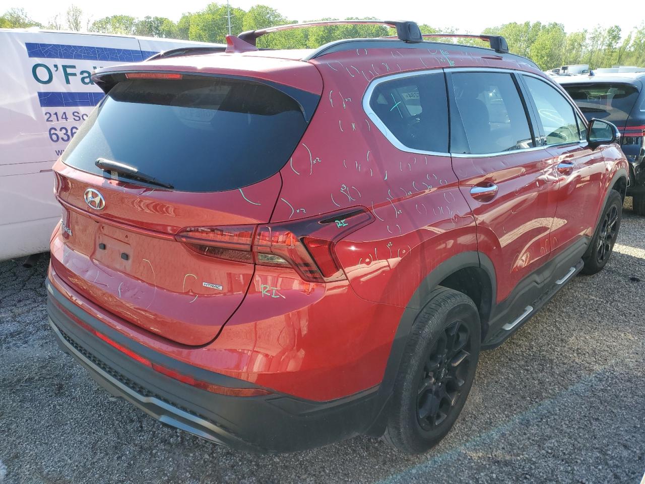 2022 Hyundai Santa Fe Sel vin: 5NMS6DAJ6NH473219