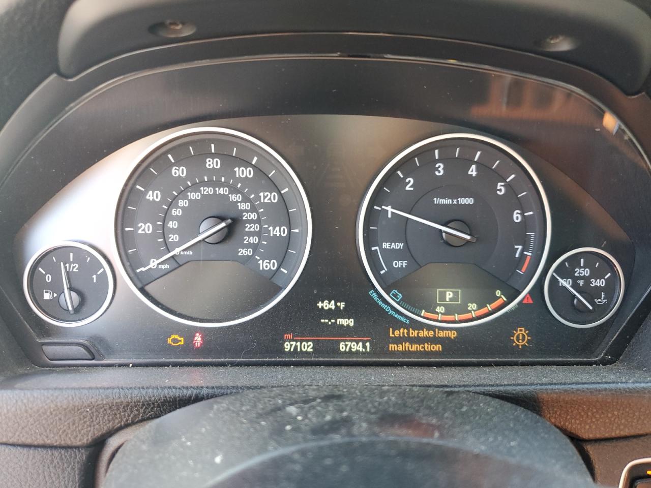 WBA3C1C5XFK124112 2015 BMW 328 I Sulev