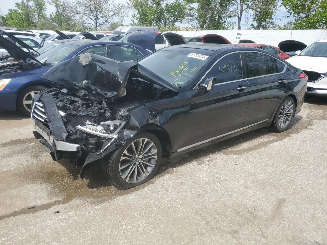 KMHGN4JE0FU087137 2015 Hyundai Genesis 3.8L