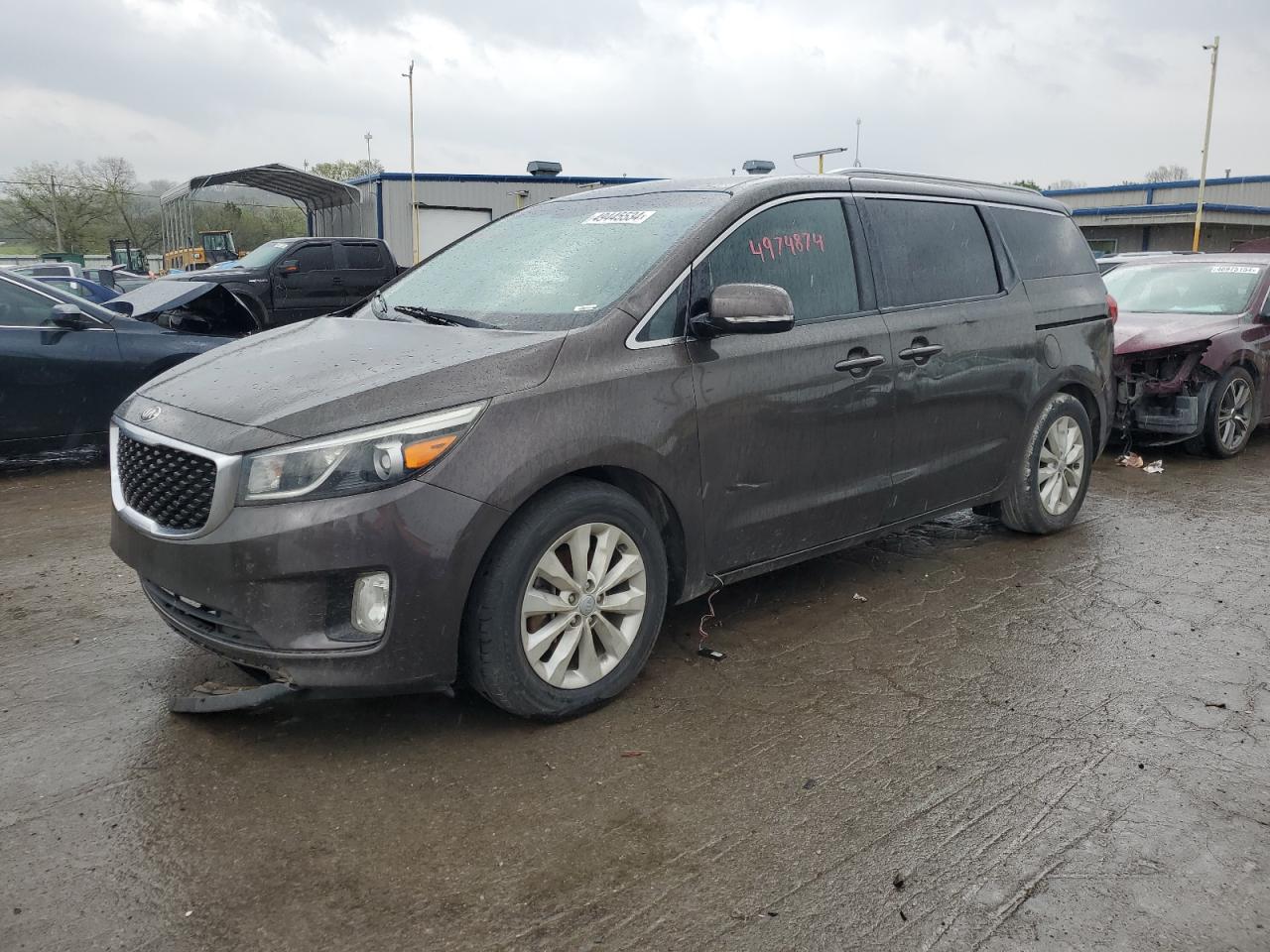 2015 Kia Sedona Ex vin: KNDMC5C12F6053458