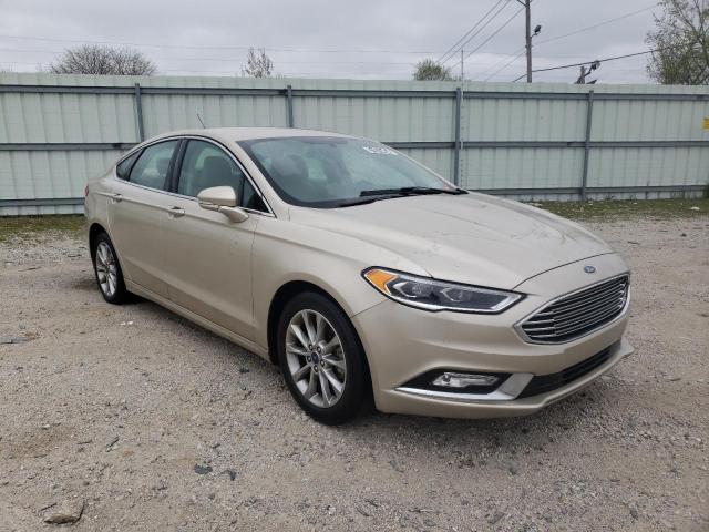 Lot #2505672763 2017 FORD FUSION SE salvage car