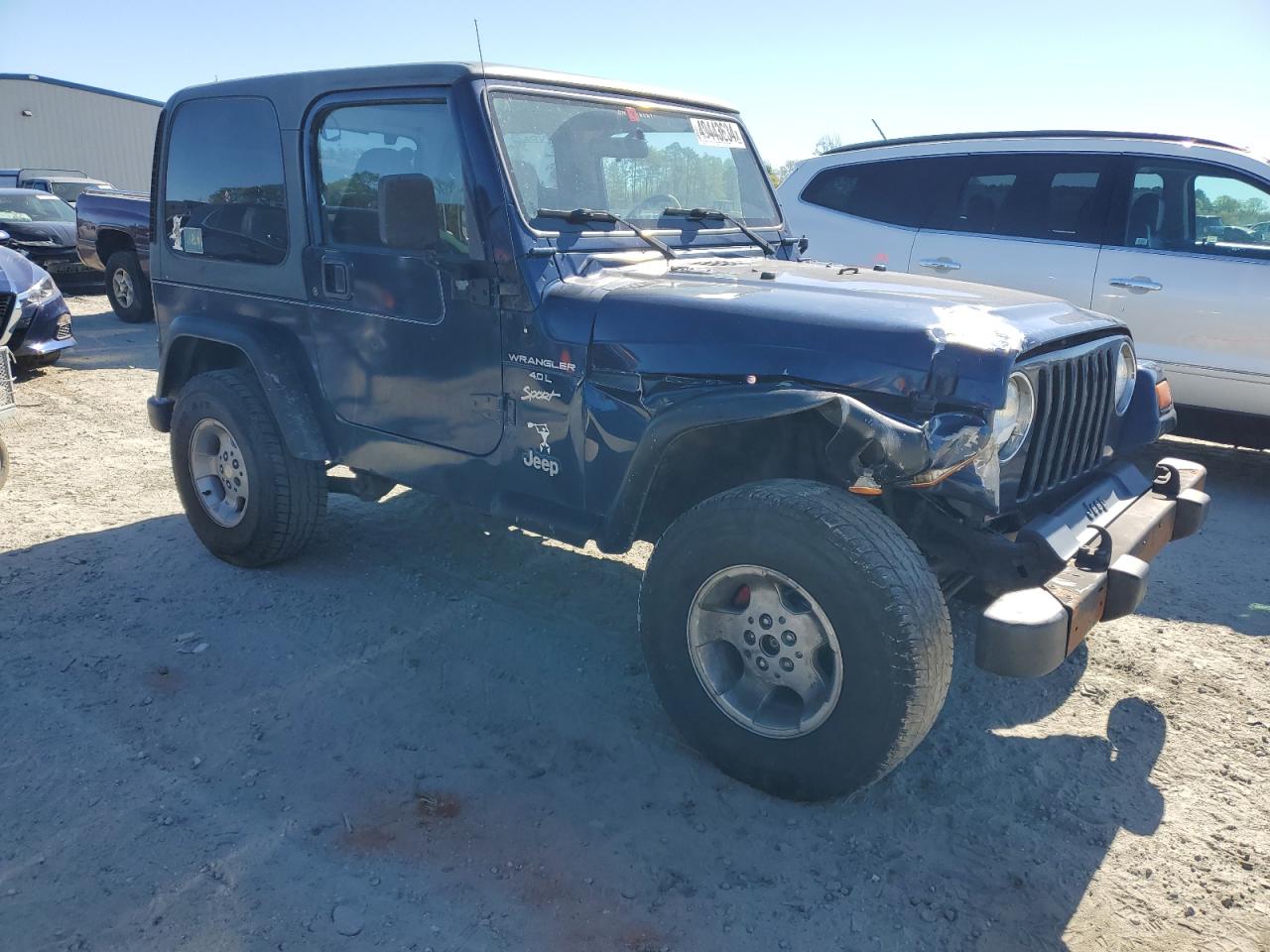 1J4FA49S91P370935 2001 Jeep Wrangler / Tj Sport