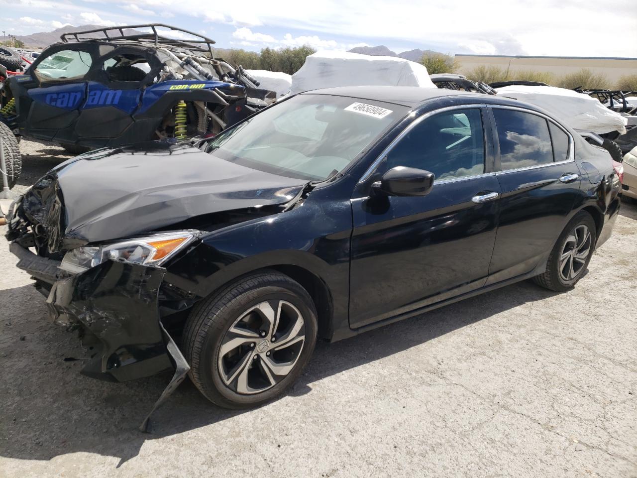 Lot #2455340742 2017 HONDA ACCORD LX