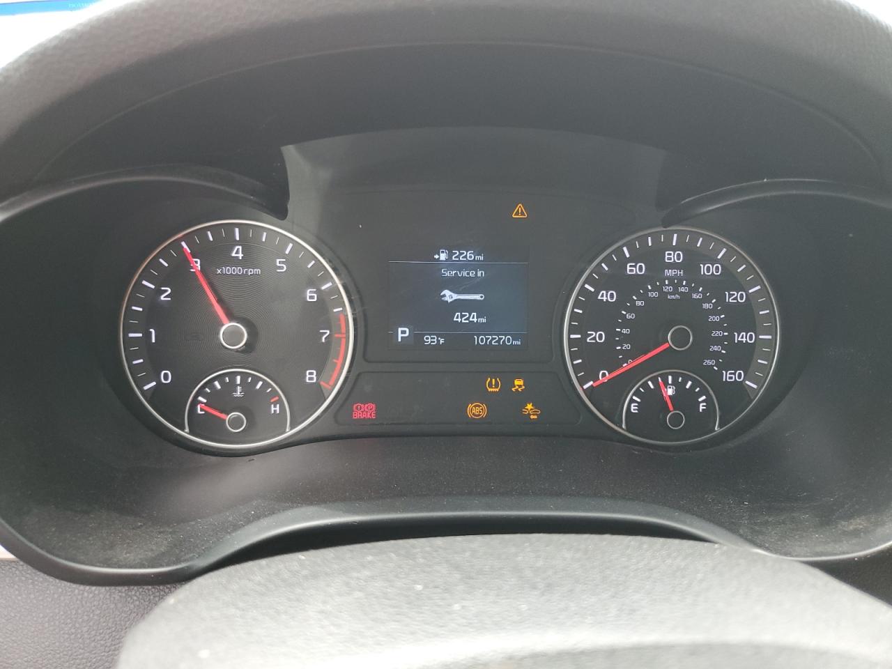 5XXGT4L35KG335419 2019 Kia Optima Lx