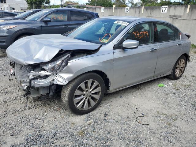 Lot #2438437510 2014 HONDA ACCORD EXL salvage car