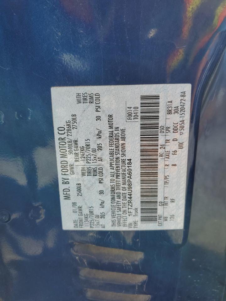 1FTZR44U98PA60184 2008 Ford Ranger Super Cab