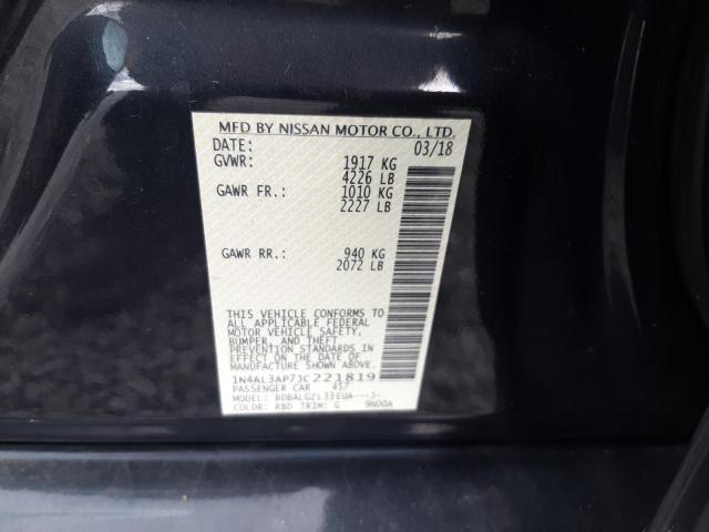 2018 NISSAN ALTIMA 2.5 - 1N4AL3AP7JC221819