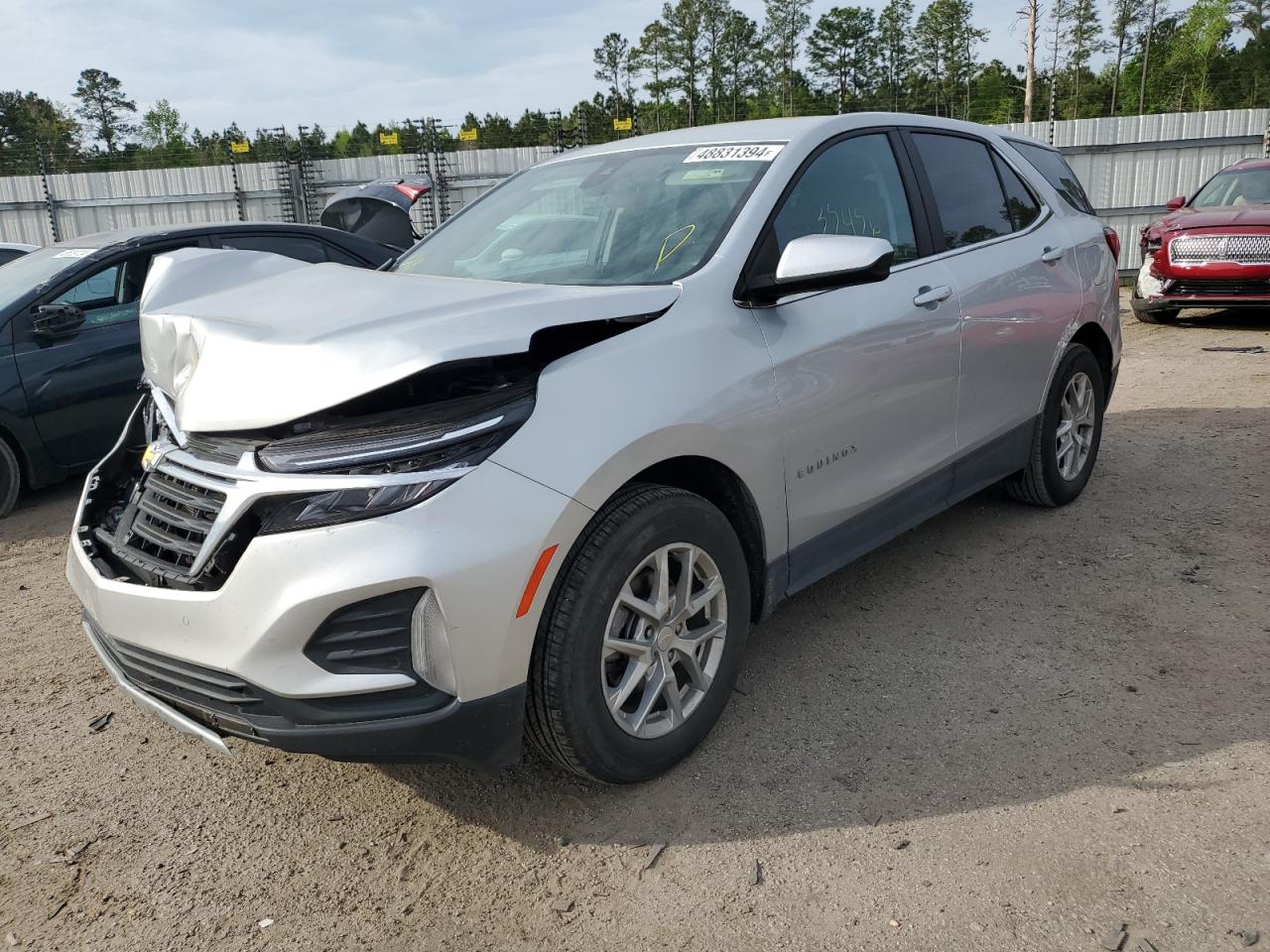 2022 Chevrolet Equinox Lt vin: 3GNAXKEV0NL261260