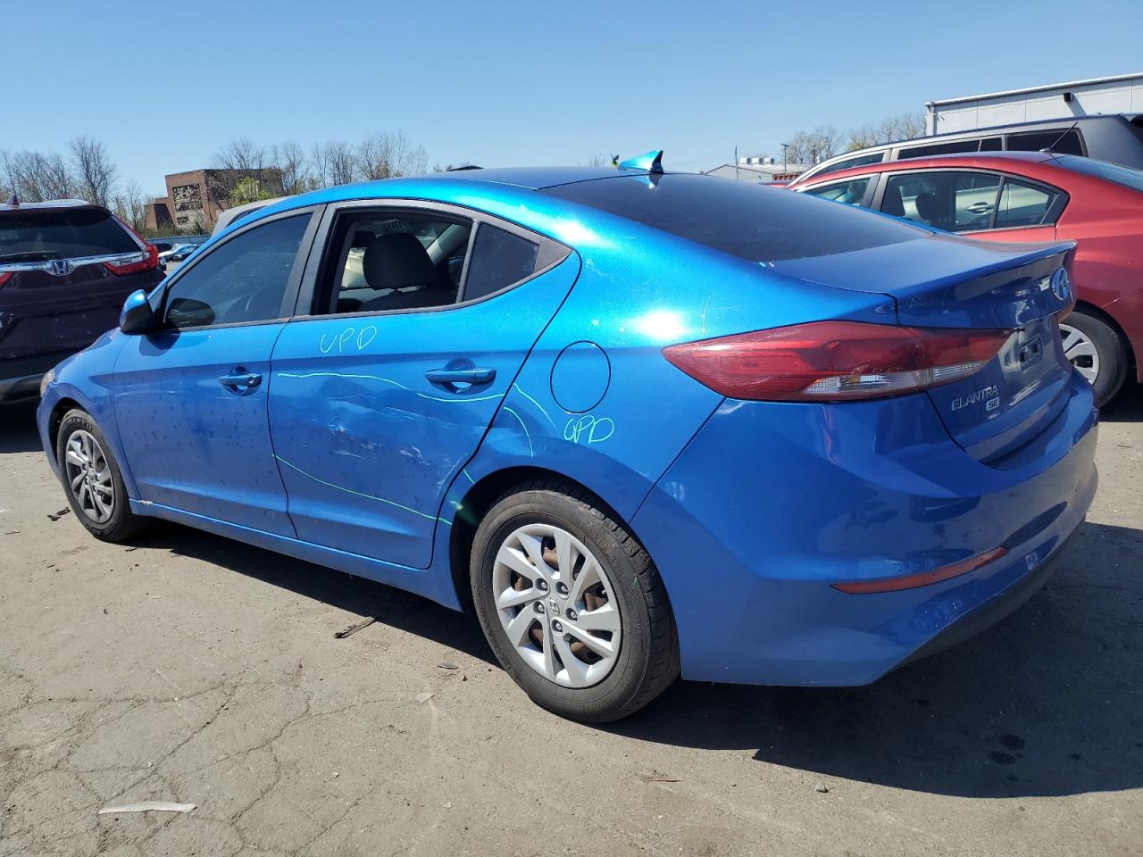 KMHD74LF8HU359360 2017 Hyundai Elantra Se