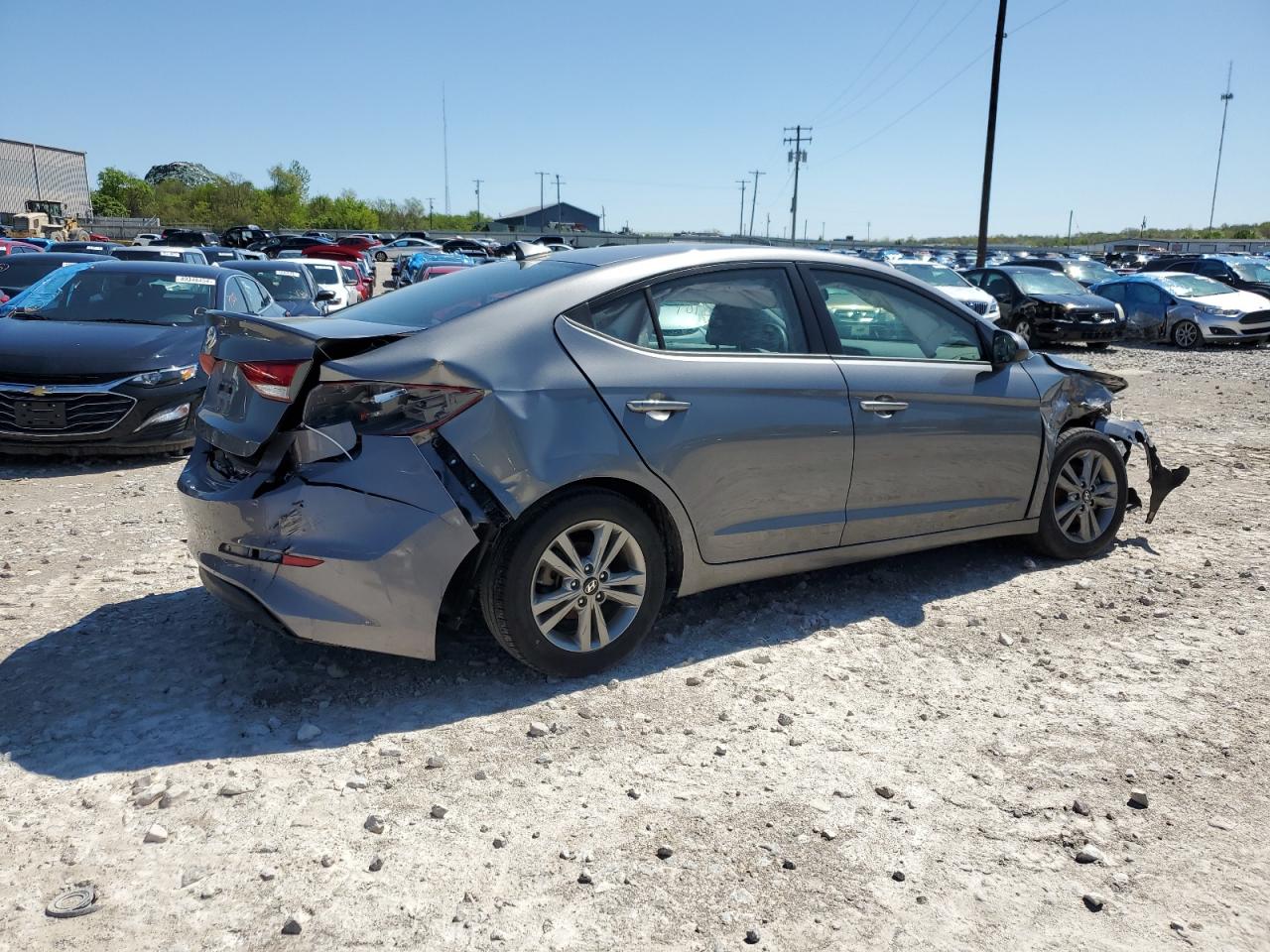 2018 Hyundai Elantra Sel vin: 5NPD84LF9JH275503