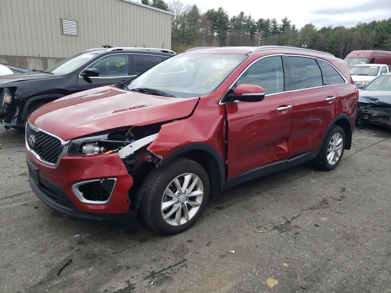 2017 Kia Sorento Lx vin: 5XYPG4A32HG259797