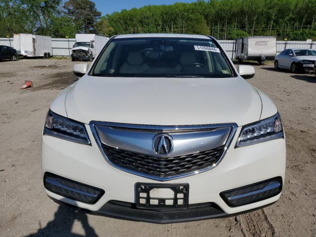 2015 Acura Mdx Technology VIN: 5FRYD4H44FB024199 Lot: 51266844