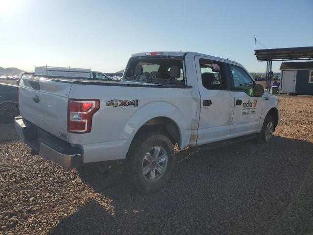 FORD F150 SUPER 2019 white  gas 1FTEW1E54KFB40003 photo #4