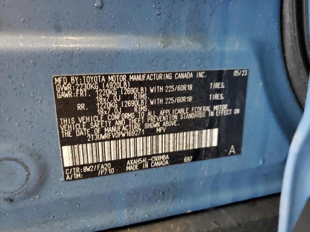 2023 TOYOTA RAV4 WOODL 2T3UWRFV0PW169271