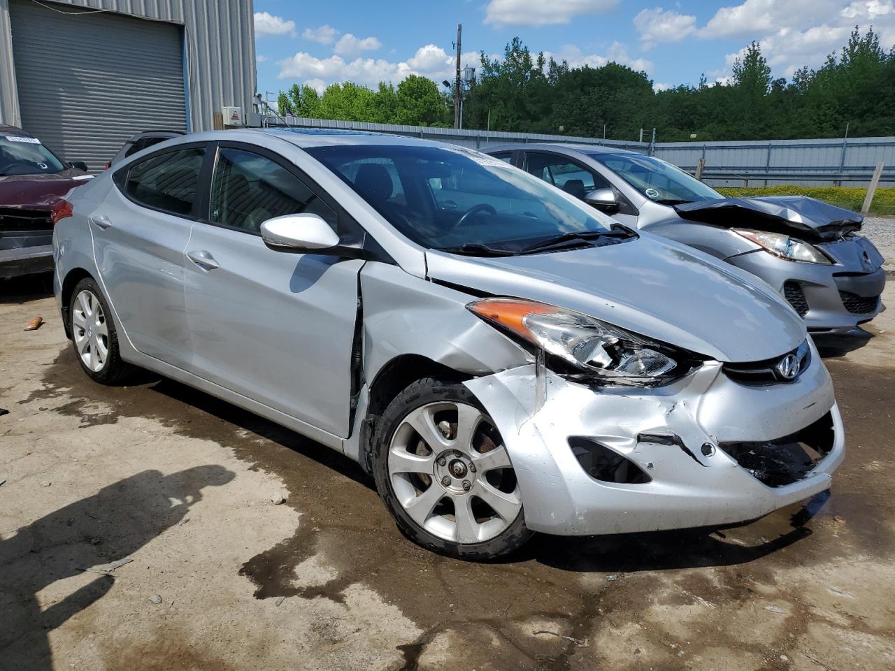 KMHDH4AE6CU332691 2012 Hyundai Elantra Gls