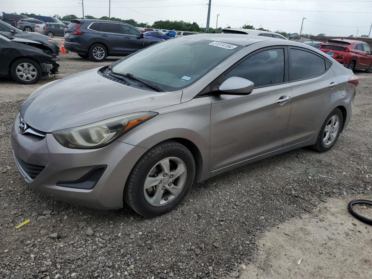 KMHDH4AE8EU107143 2014 Hyundai Elantra Se