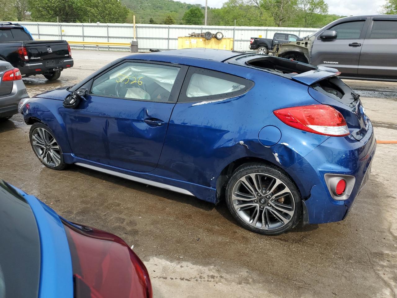 2017 Hyundai Veloster Turbo vin: KMHTC6AE7HU318540